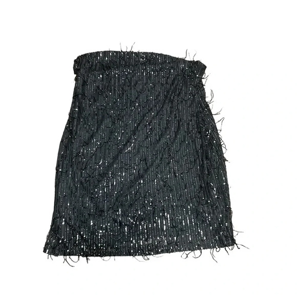 Women's Tube Sequin Fringe Mini Bodycon Dress - Wild Fable™ Size 3X - Picture 3 of 5